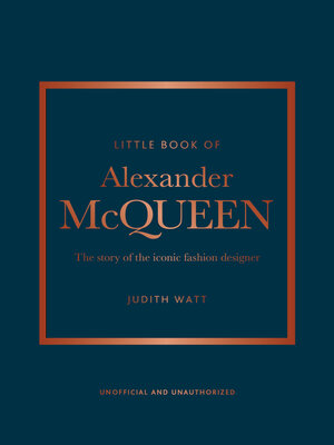 cover image of The Little Book of Alexander McQueen